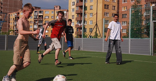 fotogaléria: Futbalový zápas malých miništrantov